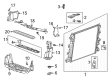 Cadillac CT4 Radiator Diagram - 85535176