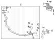 Chevy Trailblazer Cooling Hose Diagram - 12665258