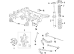 2017 Cadillac CT6 Shock Absorber Diagram - 23507260