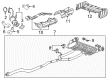 Chevy Camaro Exhaust Hanger Diagram - 12680329