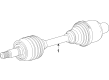 2021 GMC Terrain Axle Shaft Diagram - 85103941