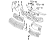 1993 Chevy Lumina Emblem Diagram - 10256811