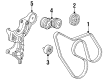 1997 Chevy K2500 Suburban Drive Belt Diagram - 19244952