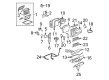 Saturn A/C Switch Diagram - 15803801