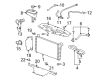 2006 GMC Sierra 1500 Radiator Diagram - 19256745