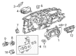 2018 GMC Yukon XL A/C Switch Diagram - 84258727