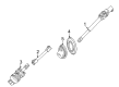 Cadillac CTS Steering Shaft Diagram - 22851241