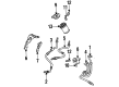 1994 Cadillac DeVille Cooling Hose Diagram - 3537116