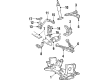 1991 Chevy Corvette Sway Bar Bracket Diagram - 14105145