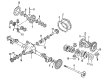 2008 Chevy Silverado 3500 HD Pinion Washer Diagram - 3984818