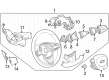 2024 Chevy Trax Steering Wheel Diagram - 60008288