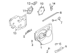 Chevy Aveo5 Weather Strip Diagram - 96379312