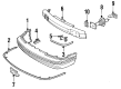 1994 Chevy Impala Bumper Diagram - 10214403