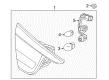 2013 Buick Verano Tail Light Diagram - 22985775