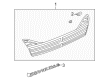 2005 Pontiac Bonneville Emblem Diagram - 25763944