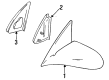 Chevy Metro Side View Mirrors Diagram - 30014015