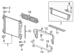 Chevy Spark EV Radiator Diagram - 22960944