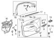 2020 Buick Regal TourX Door Seal Diagram - 13463838