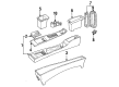 1993 Buick Regal Cup Holder Diagram - 10205677