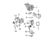 2005 Chevy Suburban 1500 Evaporator Diagram - 89019057