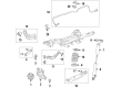 2014 Chevy Impala Sway Bar Link Diagram - 13281792