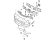 1988 Chevy Camaro Bumper Diagram - 16503496