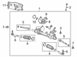 2020 GMC Terrain Rack And Pinion Diagram - 84992271