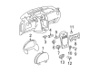 2006 Chevy HHR Instrument Cluster Diagram - 20819151