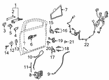 Buick LaCrosse Door Striker Diagram - 13591437