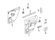 2007 Hummer H2 Door Moldings Diagram - 10392664