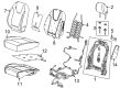 2023 Buick Encore GX Seat Cushion Pad Diagram - 42788158