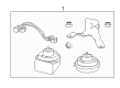 2016 Chevy Malibu Limited Horn Diagram - 23343360