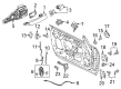 2018 Buick Cascada Door Hinge Diagram - 13389031