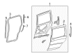 Pontiac Trans Sport Door Seal Diagram - 10292527