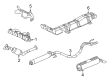 2006 Chevy Cobalt Exhaust Flange Gasket Diagram - 9230949