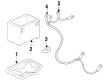 Oldsmobile Intrigue Battery Cable Diagram - 15321238