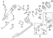 1995 Chevy K1500 Suburban Automatic Transmission Shift Levers Diagram - 15700792