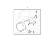 2004 Buick Rendezvous Fog Light Diagram - 10353349