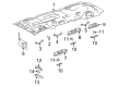 2002 Oldsmobile Bravada Door Handle Diagram - 15099040