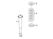 2013 Cadillac CTS Coil Springs Diagram - 15793347