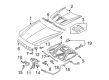 2005 Pontiac Grand Am Hood Latch Diagram - 22639847