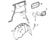 2023 Cadillac Escalade Fuel Filler Housing Diagram - 85513953