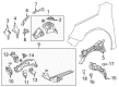 Chevy Impala Fender Splash Shield Diagram - 22913647