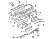 1993 Oldsmobile Cutlass Cruiser Speedometer Diagram - 16169763