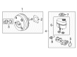 Cadillac XLR Brake Master Cylinder Diagram - 19418187