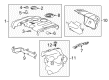 GMC Yukon XL Emblem Diagram - 12657805