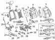 2023 Chevy Blazer Occupant Detection Sensor Diagram - 85116154