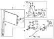 2021 Cadillac CT5 A/C Compressor Diagram - 84441372