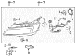 Chevy Headlight Bulb Diagram - 13587719