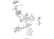 1994 Buick Commercial Chassis Engine Mount Bracket Diagram - 10213125